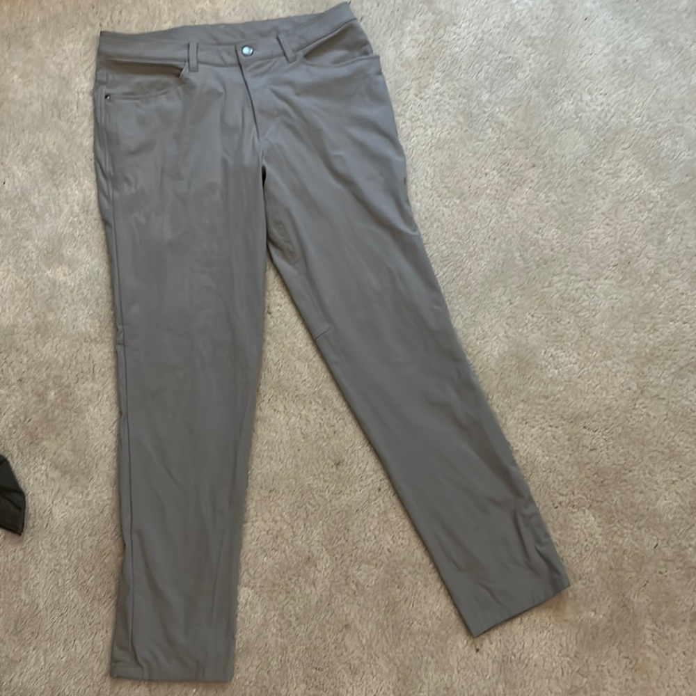 Lululemon ABC Pants size 32 light gray